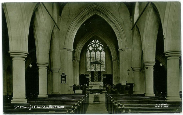 St Mary (new)'s Church, Burham   Church